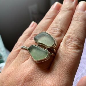 Betty Belts | Sea Glass Ring